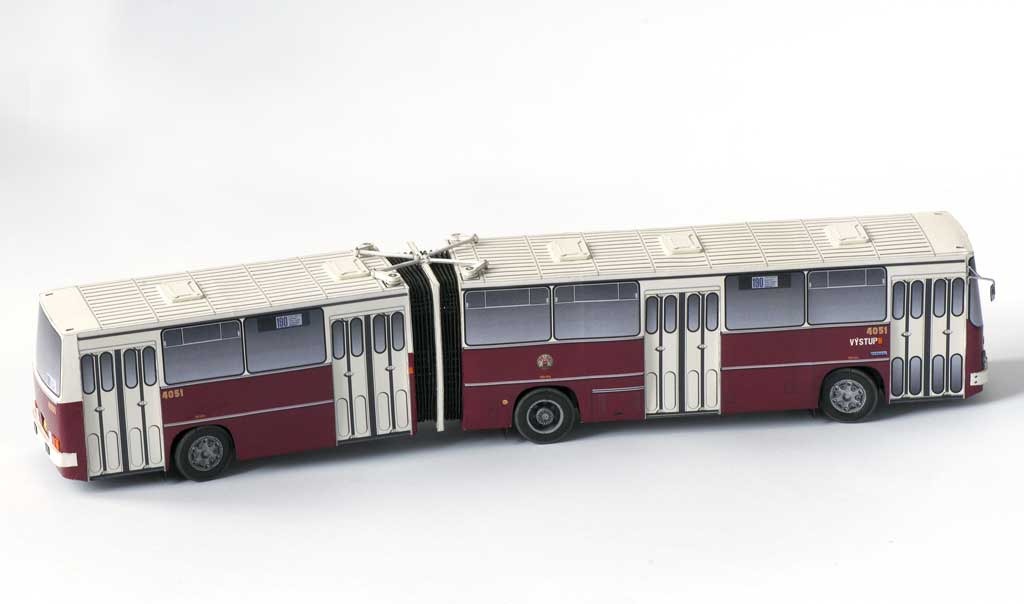 Mestský autobus kĺbový - Ikarus 280.08 (DP Praha)